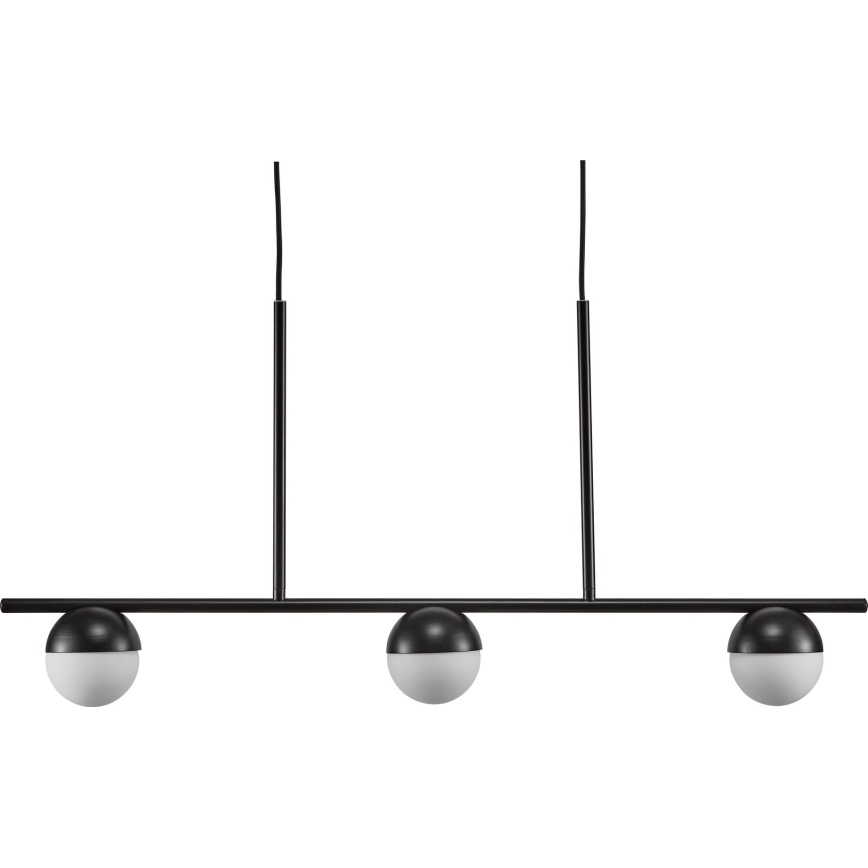 Nordlux - Pendel CONTINA 3xG9/5W/230V sort