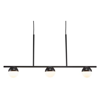 Nordlux - Pendel CONTINA 3xG9/5W/230V sort