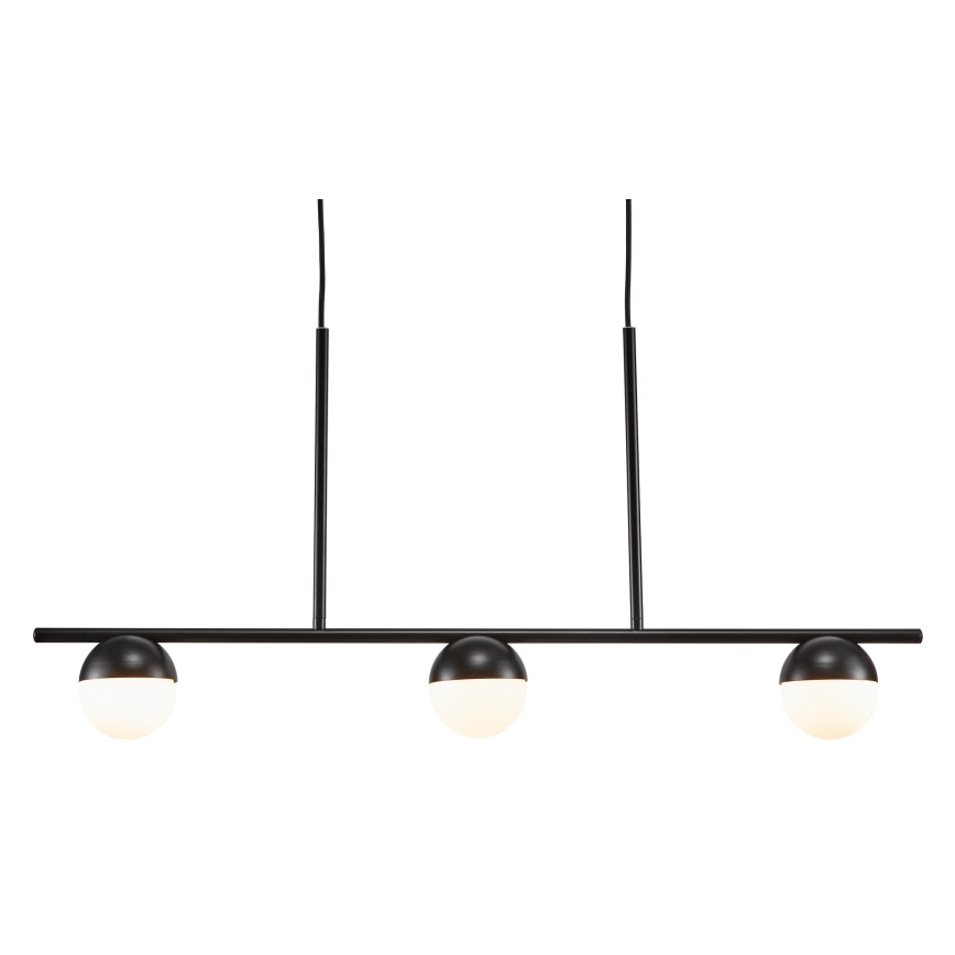 Nordlux - Pendel CONTINA 3xG9/5W/230V sort