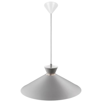 Nordlux - Pendel DIAL 1xE27/40W/230V diameter 45 cm grå