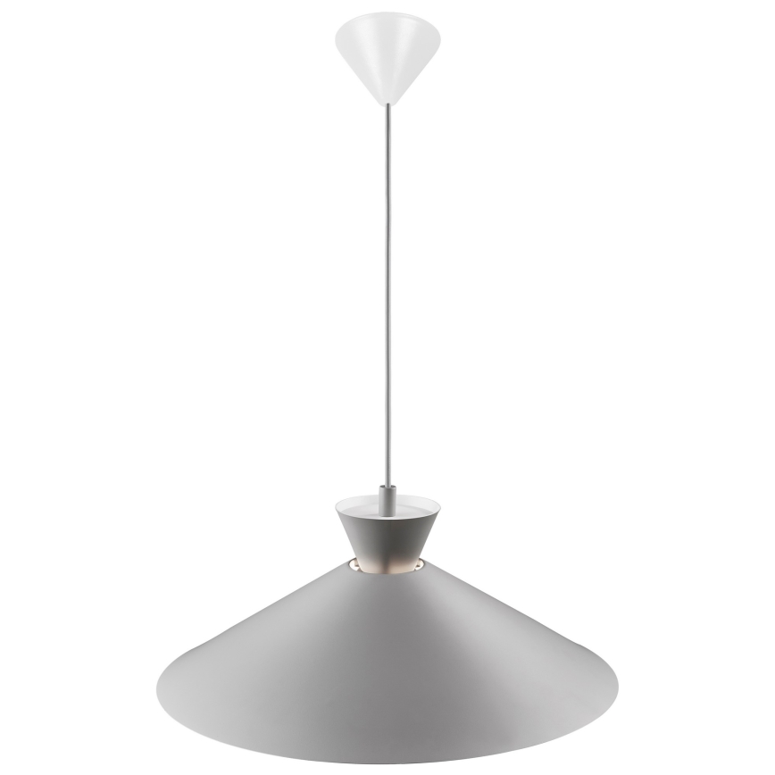 Nordlux - Pendel DIAL 1xE27/40W/230V diameter 45 cm grå