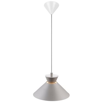Nordlux - Pendel DIAL 1xE27/40W/230V diameter 25 cm grå