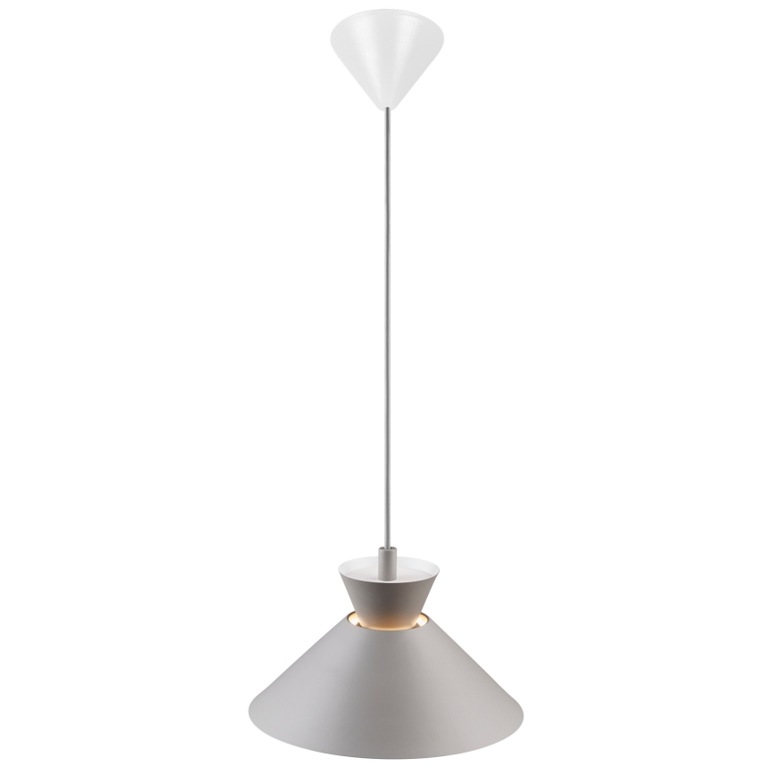 Nordlux - Pendel DIAL 1xE27/40W/230V diameter 25 cm grå