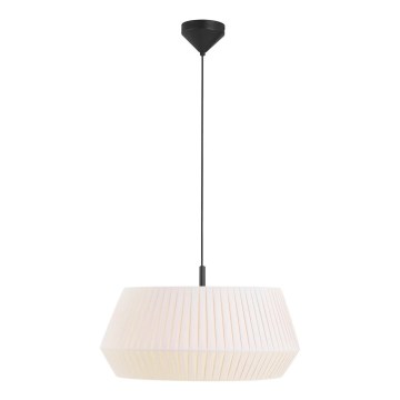 Nordlux - Pendel DICTE 1xE27/60W/230V diameter 53 cm hvid