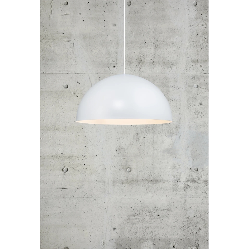 Nordlux - Pendel ELLEN 1xE27/40W/230V hvid