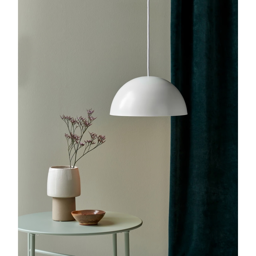 Nordlux - Pendel ELLEN 1xE27/40W/230V hvid