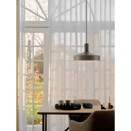 Nordlux - Pendel ELVAS 1xE27/60W/230V diameter 37,5 cm brun