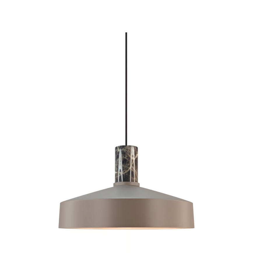 Nordlux - Pendel ELVAS 1xE27/60W/230V diameter 37,5 cm brun