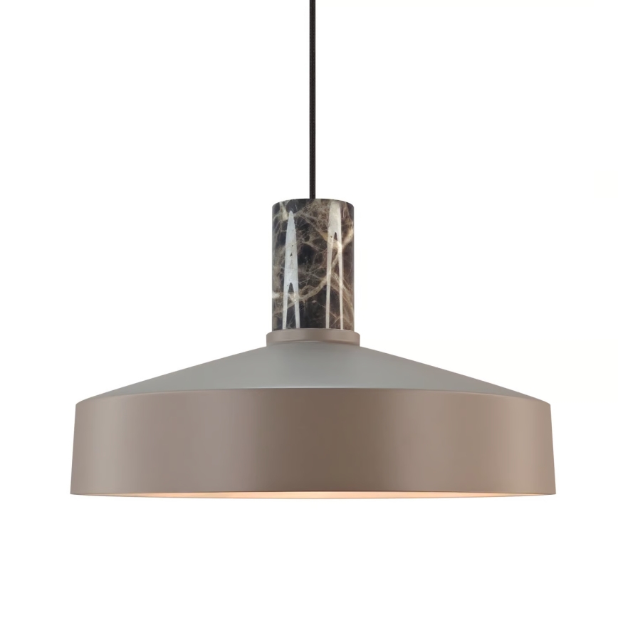 Nordlux - Pendel ELVAS 1xE27/60W/230V diameter 37,5 cm brun