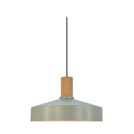 Nordlux - Pendel ELVAS 1xE27/60W/230V diameter 37,5 cm grøn