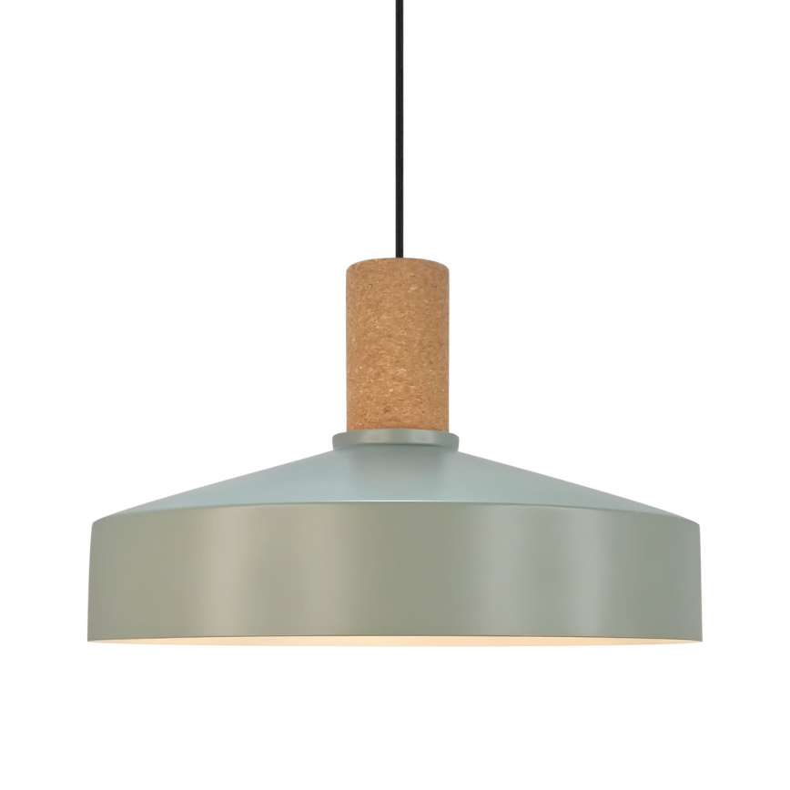 Nordlux - Pendel ELVAS 1xE27/60W/230V diameter 37,5 cm grøn