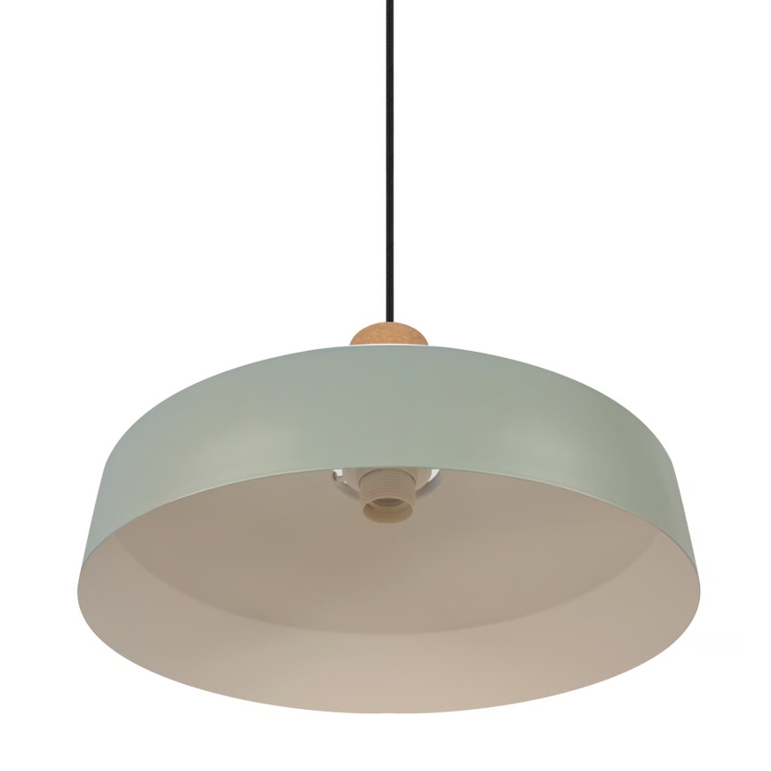 Nordlux - Pendel ELVAS 1xE27/60W/230V diameter 37,5 cm grøn