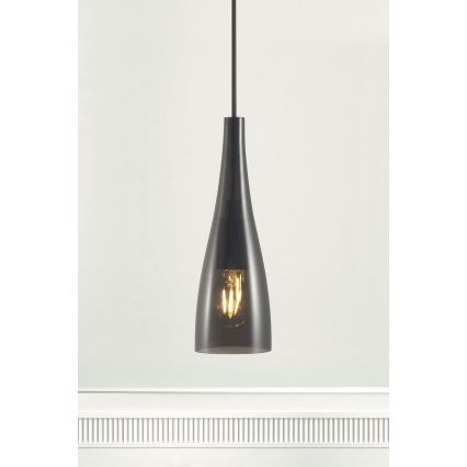 Nordlux - Pendel EMBLA 1xE27/40W/230V sort