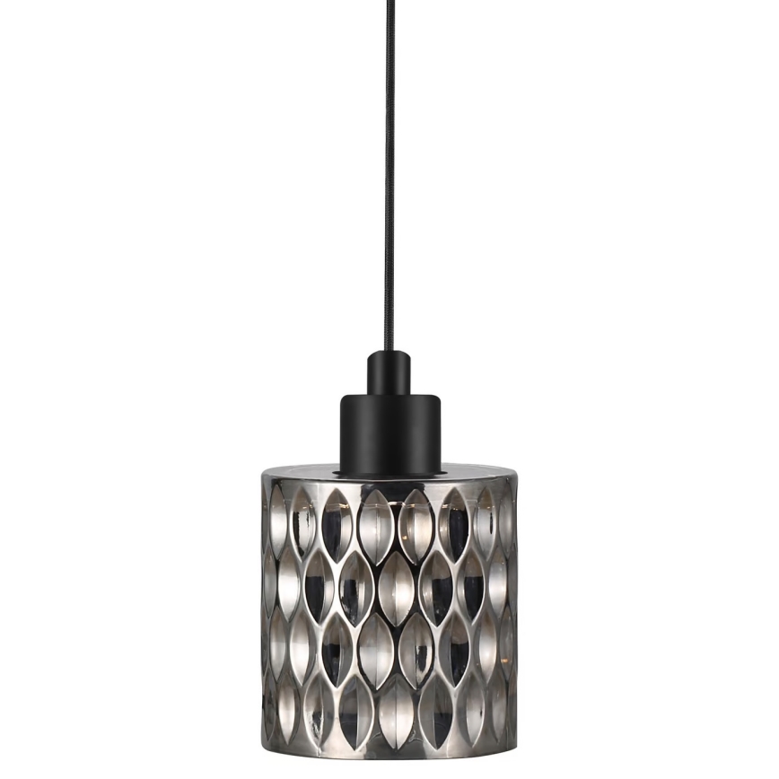 Nordlux - Pendel HOLLYWOOD 1xE27/60W/230V røget