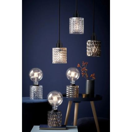 Nordlux - Pendel HOLLYWOOD 1xE27/60W/230V transparent