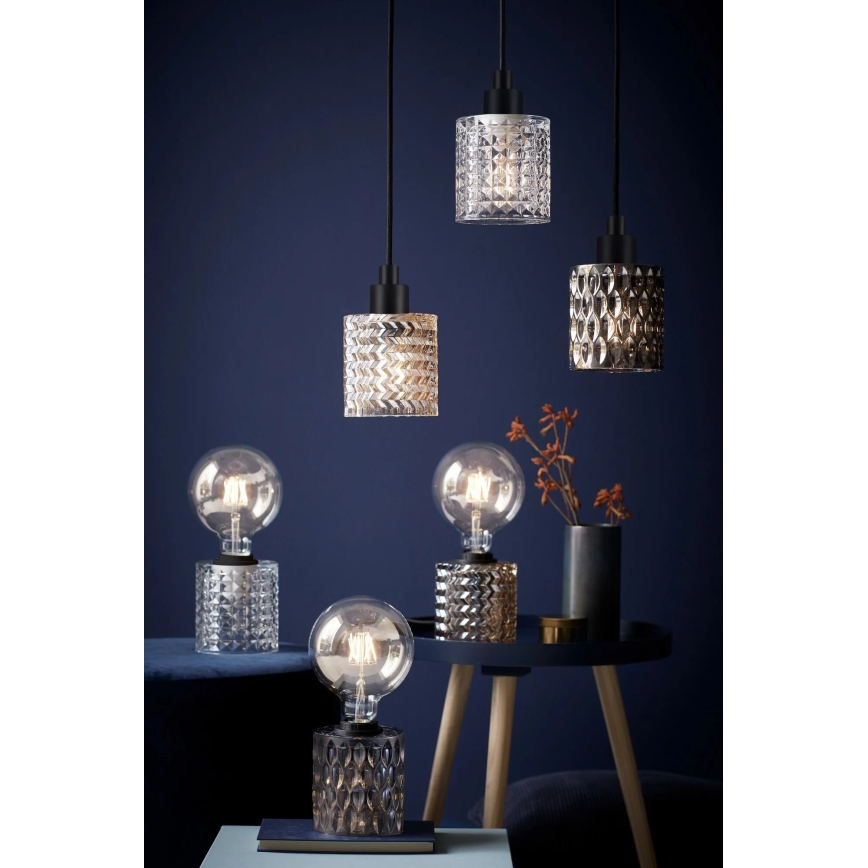 Nordlux - Pendel HOLLYWOOD 1xE27/60W/230V transparent
