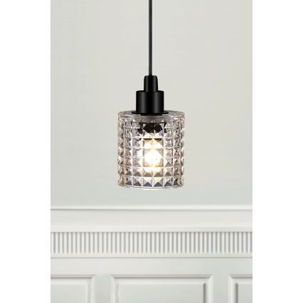 Nordlux - Pendel HOLLYWOOD 1xE27/60W/230V transparent