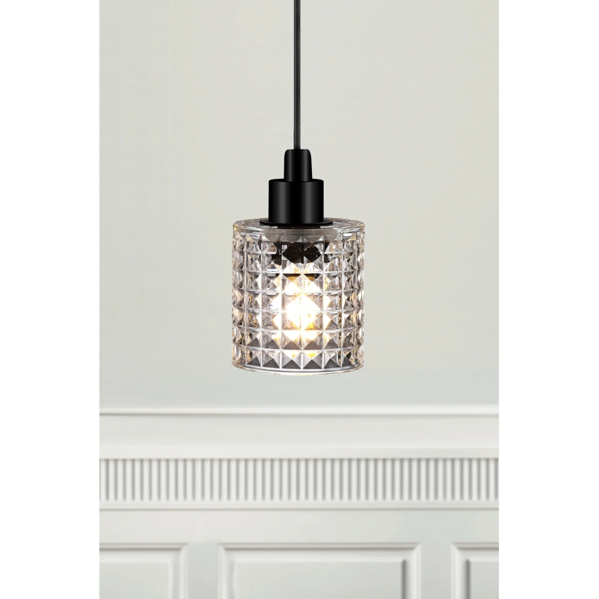 Nordlux - Pendel HOLLYWOOD 1xE27/60W/230V transparent