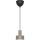 Nordlux - Pendel MATIS 1xE27/40W/230V brun