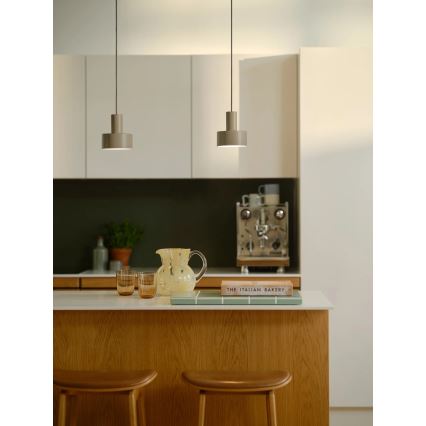 Nordlux - Pendel MATIS 1xE27/40W/230V brun