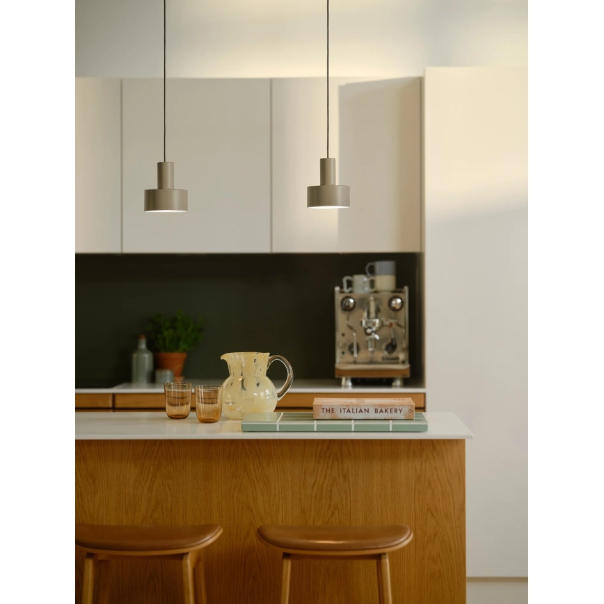 Nordlux - Pendel MATIS 1xE27/40W/230V brun