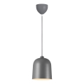 Nordlux - Pendel med kabel ANGLE 1xE27/25W/230V grå