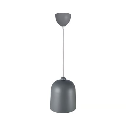 Nordlux - Pendel med kabel ANGLE 1xE27/25W/230V grå