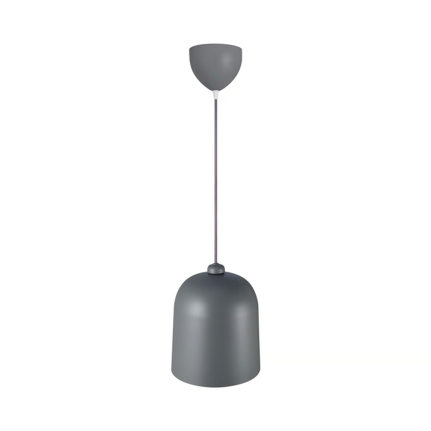 Nordlux - Pendel med kabel ANGLE 1xE27/25W/230V grå