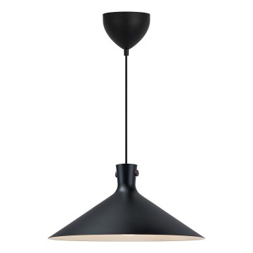 Nordlux - Pendel med kabel DORINA 1xE27/60W/230V, sort