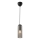 Nordlux - Pendel med kabel MIELLA 1xE27/25W/230V røgfarvet