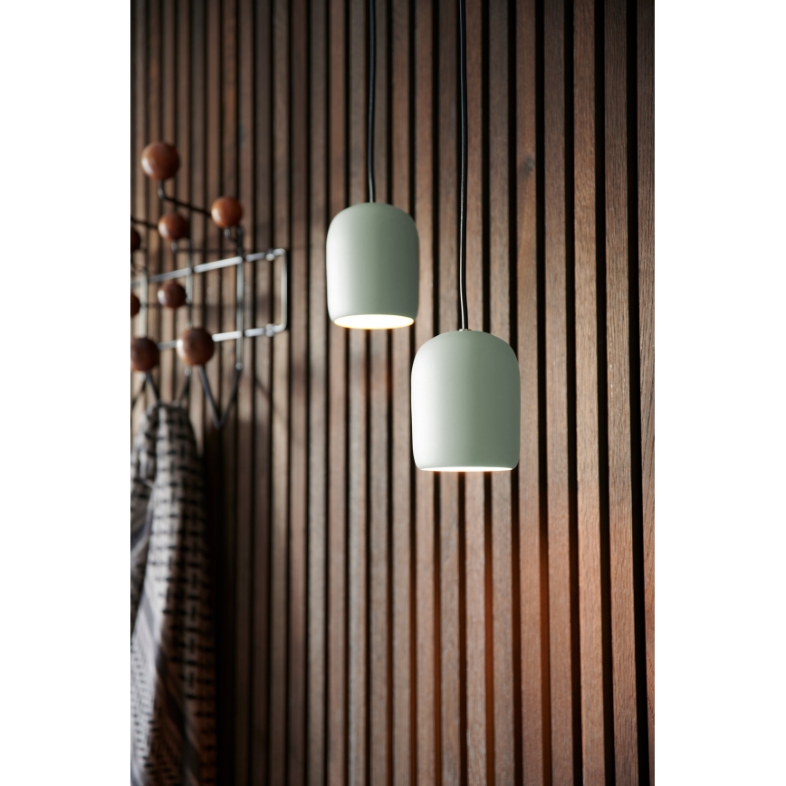 Nordlux - Pendel NOTTI 1xE27/25W/230V grøn