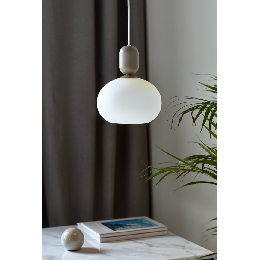 Nordlux - Pendel NOTTI 1xE27/40W/230V grå