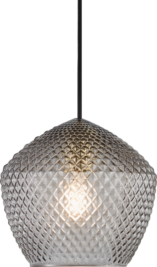 Nordlux - Pendel ORBIFORM 1xE27/40W/230V sort/grå