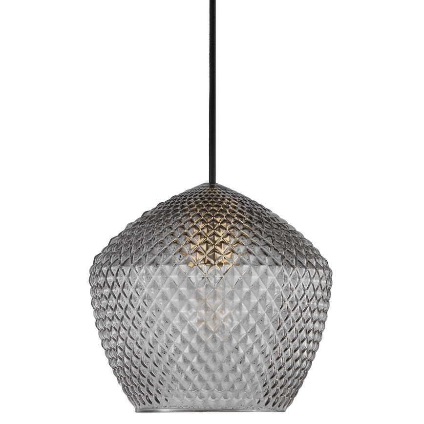 Nordlux - Pendel ORBIFORM 1xE27/40W/230V sort/grå