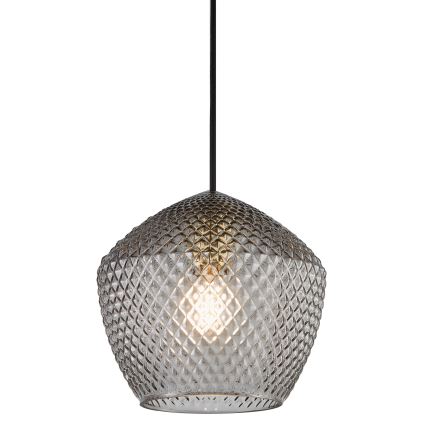Nordlux - Pendel ORBIFORM 1xE27/40W/230V sort/grå