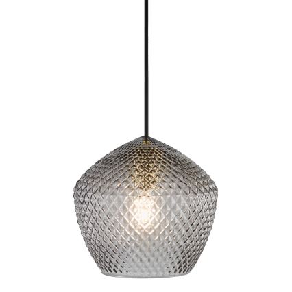 Nordlux - Pendel ORBIFORM 1xE27/40W/230V sort/grå