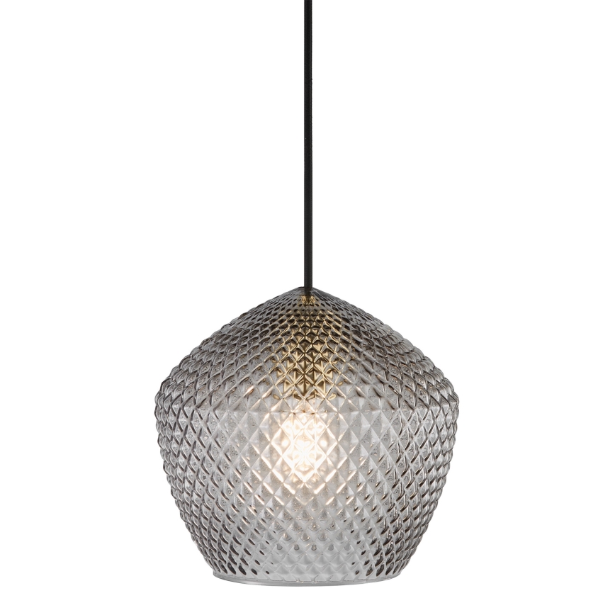 Nordlux - Pendel ORBIFORM 1xE27/40W/230V sort/grå