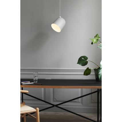 Nordlux - Pendel på kabel ANGLE 1xE27/25W/230V hvid