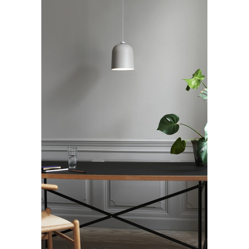 Nordlux - Pendel på kabel ANGLE 1xE27/25W/230V hvid