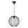 Nordlux - Pendel på kabel BERONI 1xE27/60W/230V sort