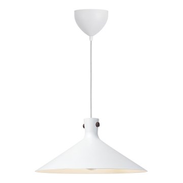 Nordlux - Pendel på kabel DORINA 1xE27/60W/230V hvid
