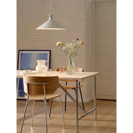 Nordlux - Pendel på kabel DORINA 1xE27/60W/230V hvid