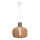 Nordlux - Pendel på kabel HAZO 1xE27/60W/230V beige