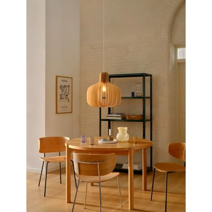 Nordlux - Pendel på kabel HAZO 1xE27/60W/230V beige