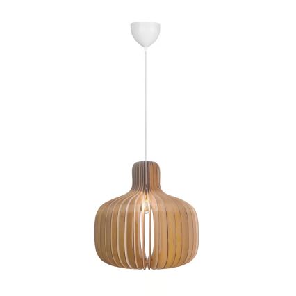 Nordlux - Pendel på kabel HAZO 1xE27/60W/230V beige