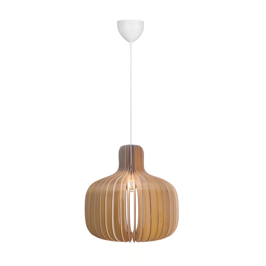 Nordlux - Pendel på kabel HAZO 1xE27/60W/230V beige