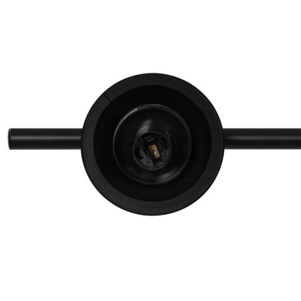 Nordlux - Pendel på kabel LILLY 5xE14/10W/230V sort