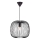 Nordlux - Pendel på ledning BERONI 1xE27/60W/230V sort Ø 40 cm