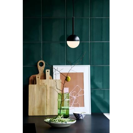 Nordlux - Pendel på ledning CONTINA 1xG9/5W/230V sort