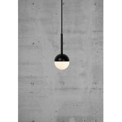 Nordlux - Pendel på ledning CONTINA 1xG9/5W/230V sort